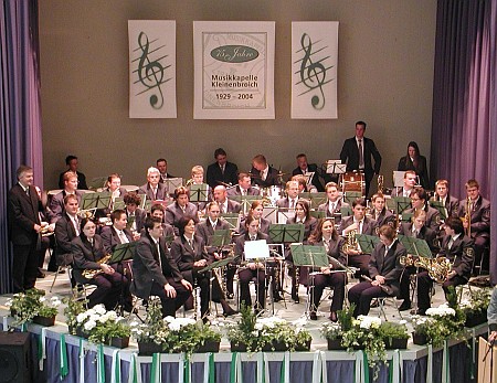 75 jähriges Jubiläum der Musikkapelle Kleinenbroich (2004)